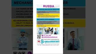 🇷🇺 Russia Work Visa#russiaworkpermit #russiajob#russiavisa #russia #russian #shorts #army #viral
