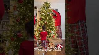 ツリーの飾り付け #海外の反応 #アメリカ生活 #海外在住ママ
