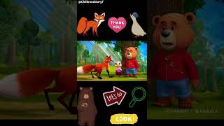 Flora to the Rescue! 🦊 See Flora the use her amazing nose to save the day! 🔍 #animatedstorytelling
