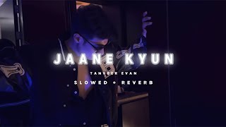 Jaane Kyun - Tanveer Evan | Slowed + Reverb | lO-FI STUDIO