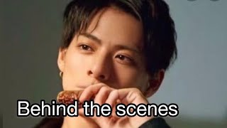 BTS for King & Prince's commercial!