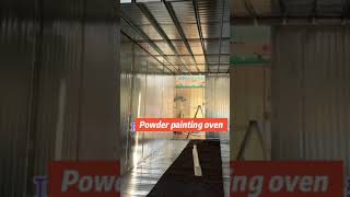 Powder painting oven booth  #spraypaint #paintbooth #painting #autopainting #spraybooth #powder