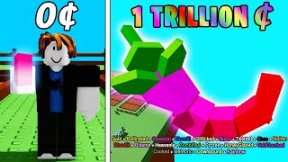 I started just 48 hours ago to become a TRILLIONAIRE in Roblox Grow a Garden!