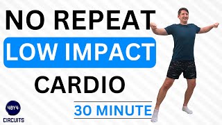 Over 50s 30-Minute No-Repeat LOW IMPACT Cardio Workout