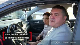 Numai la noi e așa  Vă bateţi joc!   Românii care se întorc acasă de sărbători aşteaptă ore întregi2