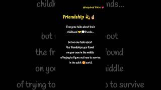 Adult Friendships Matter Too 🤝💛#FriendshipGoals #LifeTruth #Emotional