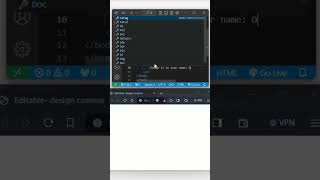 Content Editable Attribute In HTML! #html #frontend #htmltutorial