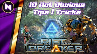 11 Not Obvious TIPS, TRICKS and MECHANICS | The Riftbreaker Tutorial