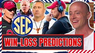 SEC Win-Loss Record Predictions For EVERY Team - Josh Pate Cut