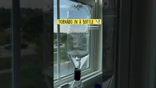 Tornado in a bottle #sciencereels #sciencereels #sciencereelsvideo #sciencexperiments #science