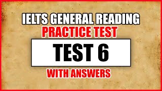 IELTS READING TEST | GENERAL MODULE | with ANSWERS ! 20.11.2019