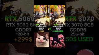 RTX 5060 8GB vs RTX 3070 8GB in 2025 !!! #shorts #benchmark #rtx5060 #rtx3070