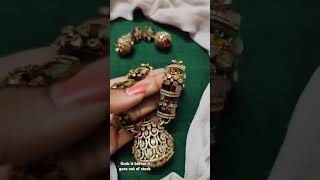 Grand victorian necklace with earring comment down for the price #victorianjewellery #kasvi #ipl2025