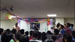Farewell of Ojha Sir