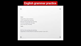 English grammar practice for SSC CHSL #ssc#governmentexam #upsc #sscchsl #exam #students #govtjobs