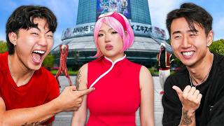 Forcing an Anime Hater to Cosplay at Anime Expo!