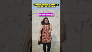 Temperature & Kinetic Energy Reality  #class10th #vedantuclass10