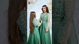 💚 Mother Daughter Matching Dress | Ethnic Twinning Look #shorts