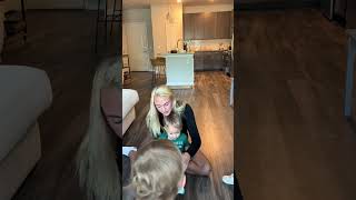 River Finally Gets His Kiss Twin Moments #grwm #grwmroutine #twins #twinmom #mom #momsoftiktok
