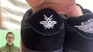 Travis Scott x Jordan 1 Low Black Phantom