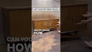 💎Hidden Beauty #midcenturymodernfurniture #restoredfurniture #furniturerestoration #diy #dresser
