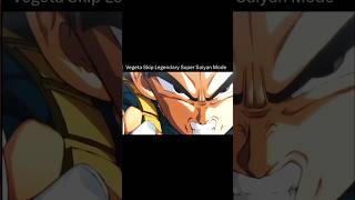 Vegeta Skip Legendary Super Saiyan Mode #goku