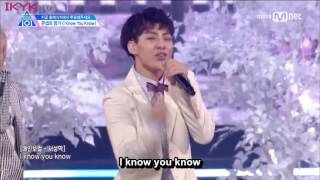 ENG SUB Boys Under The Moonlight (월하소년)  - I Know You Know 170602 EP.9 PD 101 season2 [Produce 101]