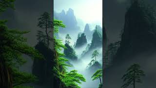 🌲 The Silent Fog of the Forest#CalmHorizons #RelaxingNature #EarthBeauty #SereneScenes #NatureVibes