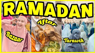 FIRST FEW DAYS OF RAMADAN | FIRST TARAWIH at the MOSQUE 😍🤲🏻