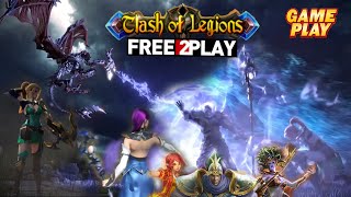 Clash of Legions ★ Gameplay ★ PC Steam [ Free to Play ] Card strategy MMO game 2021 ★1080p60FPS