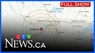 Another earthquake rocks Greater Sudbury | CTV News Northern Ontario at Six for Oct. 24, 2025