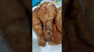 カリカリに揚げたてのチキンは美味しい！ #food #foodie
