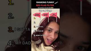 Funny Red Flag Filter REACTIONS Part 2 #shorts #funny