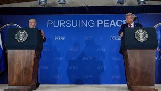 Donald Trump and Vladimir Putin full joint press conference in Alaska