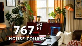 アフロモダニズムが支配するニュージャージーのこの楽しい 1 ベッドルームのアパート #apartmenttherapy #housetour #diy