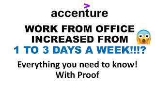 アクセンチュアの新しいオフィス勤務ポリシー | アクセンチュアのRTOが週1日から2～3日に増加 アクセンチュアのRTO