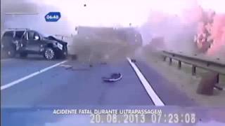 Exotic Car Crash Dash Cam Footage