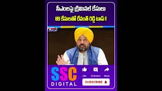 CM Revanth Reddy Ranks First with 89 Criminal Cases | #Shorts #SSCDigital #BalannaMuchatlu