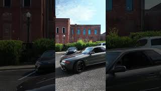 C&C Opelika had a party crasher 👀 bro decided it was time to leave #cars #carsandcoffee #GTR