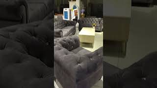 LAZIO SOFA CHESTERFIELD SOFA COLLECTIONS! #sofa  #sofafactory #chesterfield #shorts