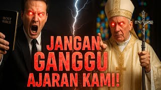 GEREJA KATOLIK MELEDAK‼️ 5 Ajaran Pendeta Kristen yang DISANGKAL Gereja Katolik Sejak Dahulu!