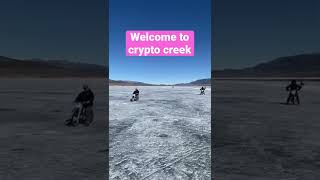 Quick ride before we watch some crypto commercials for the Super Bowl. Crypto creek