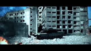 Tank destroys building - 3D VFX Test