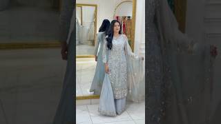 BEAUTIFUL LONG KAMEEZ WITH SHARARA BY 7AATRANG BRIDAL🤩❤️ #7aatrang #wedding #weddingwear