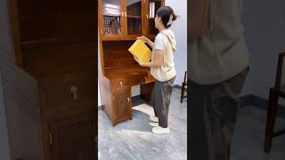 Elm Wood Study Table | Classic Design with Modern Functionality#woodenfurniture #classicwood