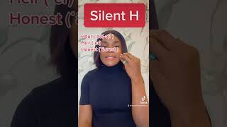 Words with silent letter ‘H’