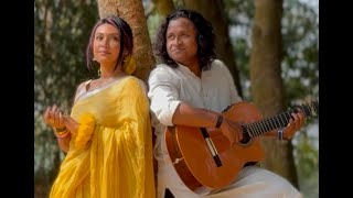 Aaha Aaji E Basonte | Shuvendu Das Shuvo | Nandita Mahmood | Rabindrasangeet