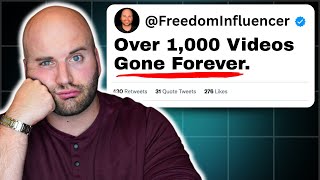 YouTube Channels Are Getting Deleted in 2025 - Here's What I'm Doing