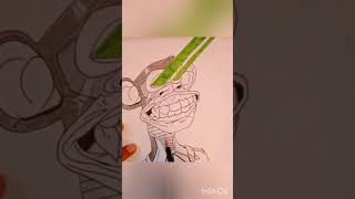 DRAWING monkey art NFT #nftart #nftgames #nft #shorts #drawing #funny