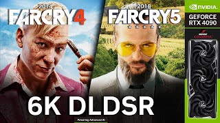 Far Cry 4 & Far Cry 5 – Max Settings at 6K DLDSR (5760x3240) [RTX 4090]